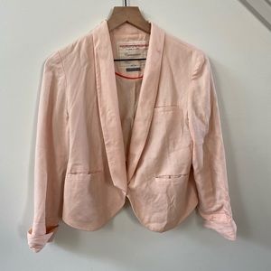 Pink Anthropologie Blazer